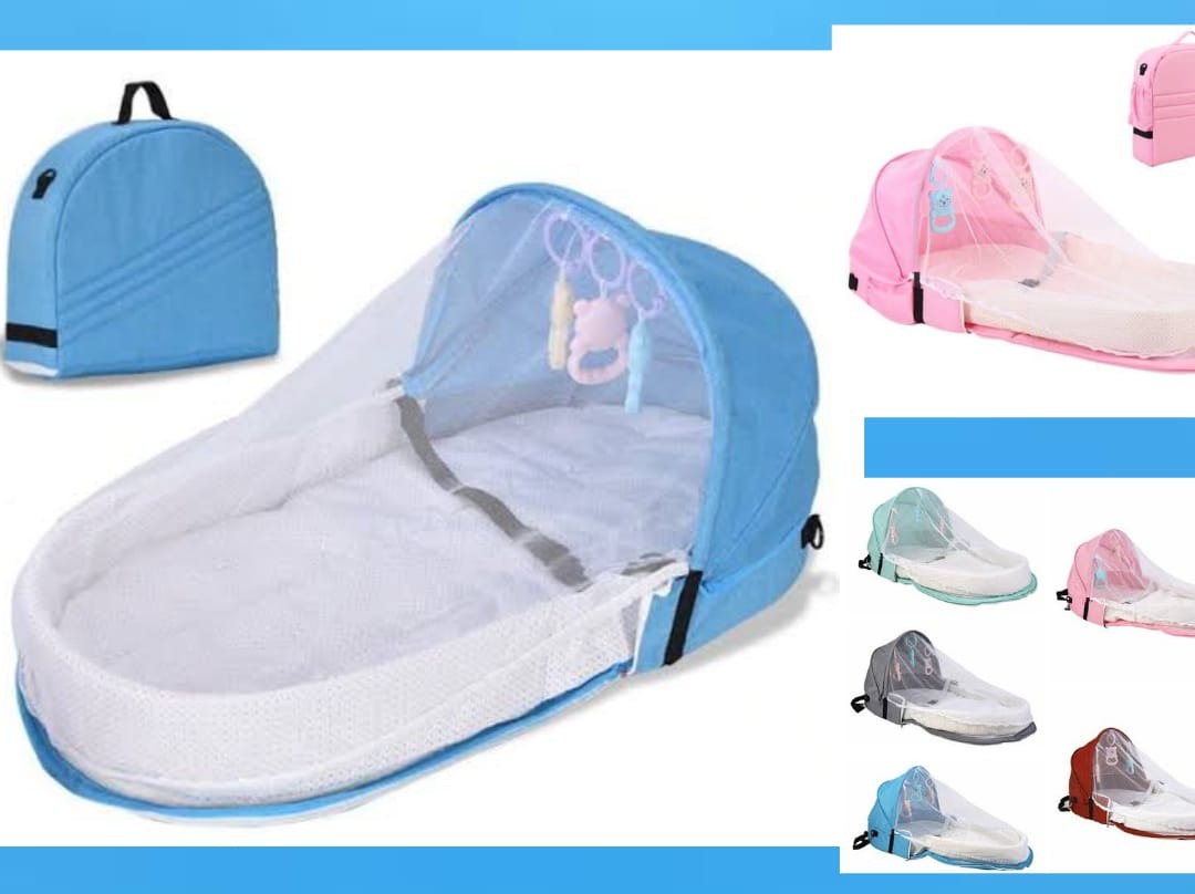 8f3cedf8-9d67-4a89-8373-f0557cdff39c_4_11zon.jpg Portable Baby Co-sleepers and mosquito net bag - Image 1